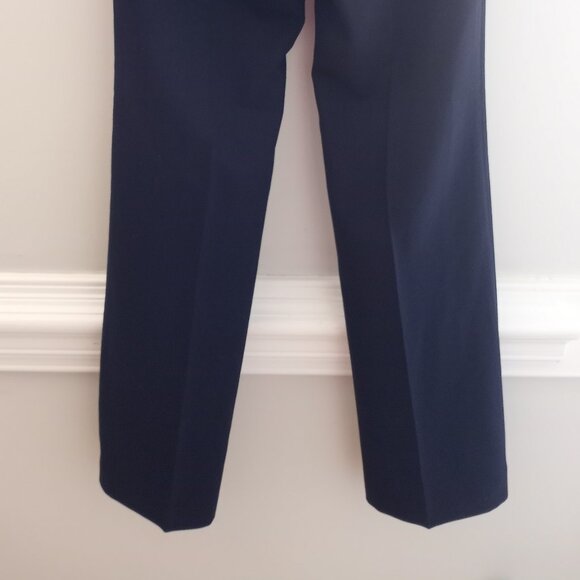 'ANN TAYLOR FACTORY' Navy Signature Pant Size 4 NWT 4 Pocket - Picture 12 of 12